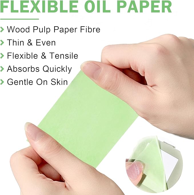Oil Blotting Sheets for Face Blotting Paper for (200 Sheets)