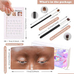 Silicone Makeup Mannequin Face, Makeup Practice Face Board