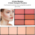 58 colors Professional All In One Makeup Full Kit for Women Girls Beginner, Makeup Gift Set with Eye Shadow Blush, Lipstick, Compact Powder, Mascara, Eyeliner, Lip Liner, Eyebrow Pencil, Glitter(331N)
