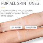 Brush On Block Mineral Sunscreen Powder Refill, Natural Broad-Spectrum SPF 30, Safe for Sensitive Skin, UVA UVB Face Protection, Reef Friendly (Touch of Tan - Refill)