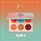 Juvia's Place Olori 3 - Coral, brown, Bronze, Shades of 6, Eyeshadow Palette, Professional Eye Makeup, Pigmented Eyeshadow Palette, Makeup Palette for Eye Color & Shine, Pressed Eyeshadow Cosmetics