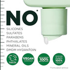 Garnier Fructis Hair Filler Moisture Repair Shampoo, Sulfate Free Shampoo for Curly, Wavy Hair with Hyaluronic Acid, 10.1 Fl Oz, 1 Count