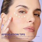 Retinol Eye Cream, Under Eye Cream for Dark Circles and Puffiness, Anti-Aging Eye Cream for Wrinkles, Eye Theatment with Lotus Leaf Extract, Made in USA