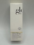 Glo Skin Beauty Oil Free SPF 40+ Hyaluronic Acid Infused All Mineral Sunscreen - Protect Against Sun Damage & Aging Environmental Skin Stressors - Weightless, Invisible Finish