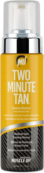 Pro Tan, Two Minute Tan, Sunless Bronzing Mousse, New and Improved Formula, Rich Moisturizers, Streak Free, Dries Quickly, Even Coverage, 7 oz.