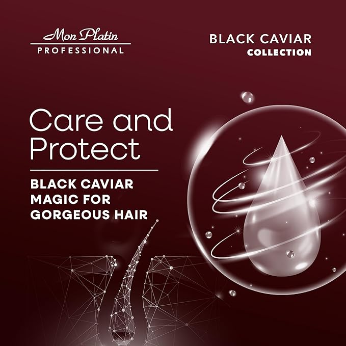 Mon Platin Black Caviar Total Clean Anti-Dandruff Shampoo - 500ml (17oz)
