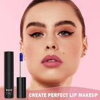 Peel Off Lip Stain Lip Tint Matte Liquid Lipstick Nude Lip Gloss Long Lasting Waterproof Lip Tint Stain Non-stick Cup Peel Off Lipstick Lip Makeup for Women Girls - 01