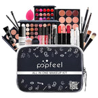 All-in-one Professional Makeup Set for Beginners, Cosmetic-Gift for Girl -Include Makeup Brush Set, Eyeshadow Palette, Powder puffs, Eyebrow Pencil, Mascara, Concealer, Lip Gloss Set -003