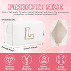 Personalized initial letter patch makeup