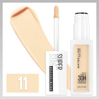 Maybelline Super Stay Liquid Concealer Makeup, Full Coverage Concealer, Up to 30 Hour Wear, Transfer Resistant, Natural Matte Finish, Oil-free, Available in 16 Shades, 11, 1 Count