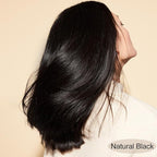 Hair Dye Shampoo, Gray Hair Coverage Dye Shampoo, Hair Color Shampoo for All Hair Types, Champu Para Canas, Suitable for Home and Salon (Black)