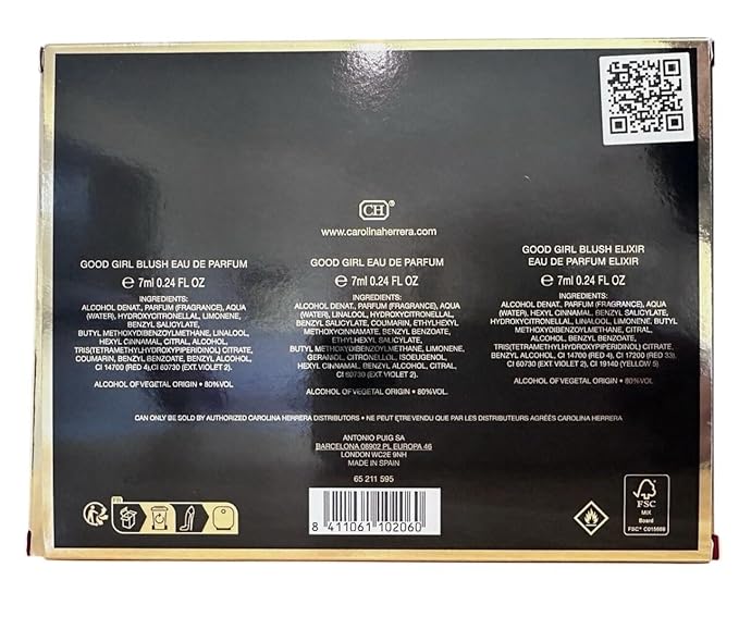 Carolina Herrera Good Girl Gift Set (3 X 0.24 Oz)