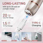 Electric Razor for Women Body: Electric Shaver Rechargeable for Face - Painless Hair Trimming for Bikini Legs Underarms - OC-A12