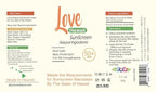 Love Hawaii Sunscreen with SPF