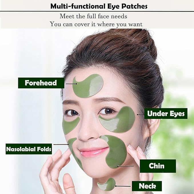 Under Eye Patches For Dark Circles, Aloe Vera Eye Mask For Puffiness, Hydrating Eye Gel Pads For Eye Bags And Wrinkles Under Eye Treatment, Improve And Firm Eye Skin Reduce Fine Lines - 30 Pairs