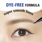 Heroine Make by KISSME Prime Waterproof Liquid Eyeliner, Stay All Day Long & Precise Eye Makeup from Japan, 03 Natural Brown 0.4mL/0.01 Fl Oz