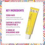 Good Molecules Yerba Mate Wake Up Eye Gel - Yerba Mate, Hyaluronic Acid and Caffeine to Hydrate, Minimize Puffiness and Swelling - Skincare for Face