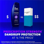 Head & Shoulders Clinical Dandruff Shampoo Twin Pack, Prescription Strength, Oil & Flake Control, Seborrheic Dermatitis Relief, Citrus, 13.5 Fl Oz Each (Set of 2)