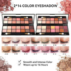28 Pieces Makeup Kit for Women Full Kit, Eyeshadow Palette,Lip Gloss Set,Lipstick,Blush,Foundation,Concealer,Mascara,Eyebrow Pencil,Include Makeup Brush Set,Professional Makeup Kit for Teens