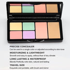 Concealer Contour Palette, Cosmetics Cream Contour and Highlighting