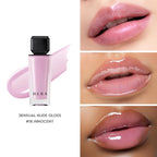 HERA Sensual Nude Lip Gloss #18 INNOCENT | Volumizing Sheer & Glossy Finish, Non-sticky, Moisturizing and Hydrating, Korean Makeup, 0.17 oz. (5g)