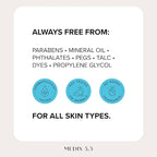 MEDIX Fragrance Free Niacinamide Face Moisturizer + Shea Butter Cream For Face & Body Lotion | Anti Aging Skin Care Firming Cream For Wrinkles, Dark Spots, Large Pores, 15 Fl Oz