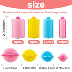 36PCS Foam Hair Rollers - Sponge Rollers for Heatless Hair Curler for Short/Long Curling Sleep rolos para cabello Jumbo Large Sponge Curlers Soft Sleeping Thin Hair Curl Overnight rulos