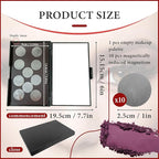 Magnetic Makeup Palette Empty with Mirror - Professional