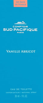 Comptoir Sud Pacifique Vanille Abricot Eau de Toilette Spray, 1 Fl Oz