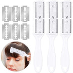 3-Piece Razor Comb Set: Thinning