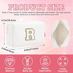 Personalized initial letter patch makeup