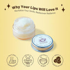 Coconut Lip Scrub - Gentle Exfoliation Polish