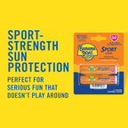 Banana Boat Sport Ultra SPF 50 Lip Sunscreen Twin Pack | SPF Lip Balm Pack & Sport Ultra, Reef Friendly, Broad Spectrum Sunscreen Stick, SPF 50, 1.5oz.
