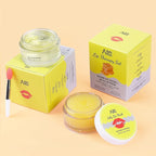 ANAIRUI Lip Therapy Set - Lip Care Kit - Includes Sugar Lip Scrub & Jelly Lip Sleep Mask, Lips Balm & Moisturizer, Dark Lip Care, Moisturizing for Fuller, Softer Lips (Turmeric & Honey)