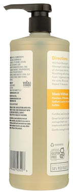 365 by Whole Foods Market, Strength & Vitality Shampoo, Coconut & Honey, 32 Fl Oz