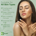 Exfoliating Body Wash with Salicylic Acid - No Dry Out, Gentle Exfoliates Rough and Bumpy Skin, Body Acne Wash, BHA & AHA - Cucumber and Mint Salicylic Acid Body Wash - (16 fl oz x 2)