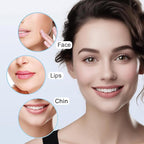 Facial Hair Removal for Women, Painless Hair Removal Device Lady Face Electric Razor for Lip, Chin,arms with USB Rechargeable Included 2 pc Replacement Heads
