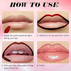 Inyzy 2 Colors Peel Off Matte Lip Tint, Lasting
