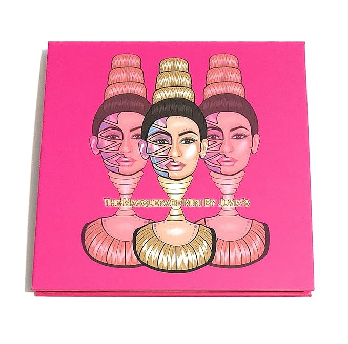 Masquerade Mini Eyeshadow Palette Juvias Place spray