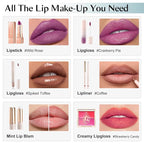 All In One Makeup Kit For Girls, Beginner Makeup Kit For Teens Makeup Kit For Little Girls Full Set Make Up Kit For Women Cosmetic Set 18 Color Eyeshadow Eyeliner Lipgloss Blush Mirror - Green