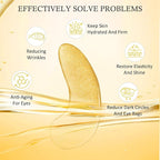 Under Eye Patches for Puffy Eyes and Dark Circles,Collagen Under Eye Mask Skin Care Products,Snail Mucin Eye Patches,Wrinkle Patches