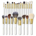 Professional Makeup Brushes Set Premium Quality Goat Hair Synthetic Fiber Powder Foundation Highlight Concealer Eyeshadow Blending By Bueart Design