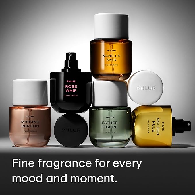 PHLUR Vanilla Skin Eau de Parfum - Full Size Perfume Spray Fragrance - Vanilla Perfume with Pink Pepper, Cashmere Wood & Sandalwood (100mL)