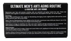 Brickell Men's Ultimate Anti-Aging Routine, Anti-Wrinkle, Night Face Cream and Eye Cream to Reduce Puffiness, Wrinkles, Dark Circles, Under Eye Bags, Natural and Organic, Unscented