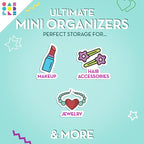 Caboodles Women's Care Pack + Lil Bit Set, Mustard+Mint, Small