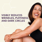 Aveeno Absolutely Ageless 3-in-1 Under Eye Dark Circle & Anti-Wrinkle Cream with Antioxidant-Rich Blackberry Complex, Vitamins C & E, Hypoallergenic, Non-Comedogenic & Non-Greasy, 0.5 oz (Pack of 2)