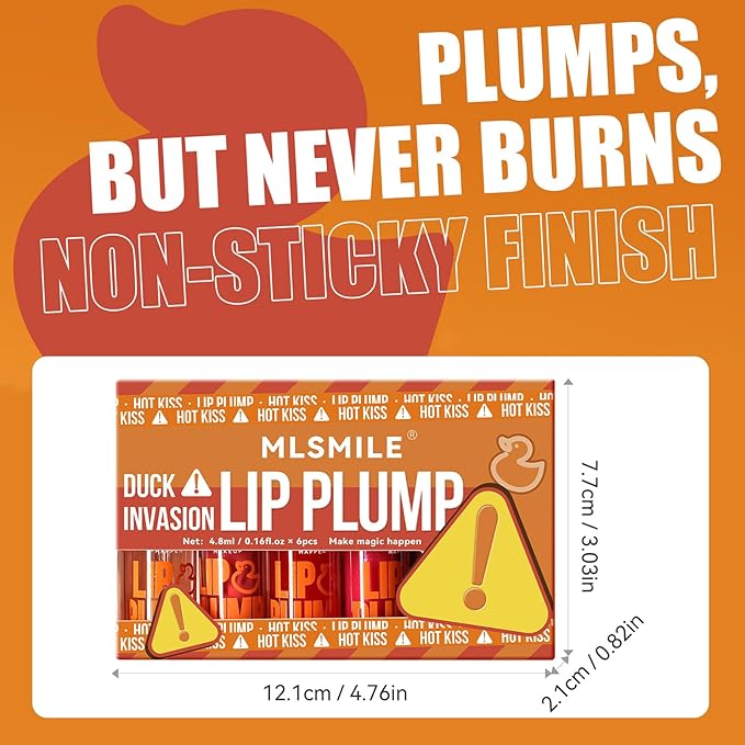 Hydrating Lip Oil,Duck Lip Plumper Gloss,Fat Lip Oil Lip Glaze,Glitter Shine Primer Lip Clear Plumping Lip Gloss,High Pigment No Sticky Sexy Lip Gloss, Lip Plumper Gloss Make Lips Fuller(06)