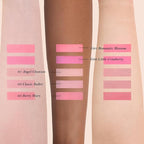 Flower Knows Strawberry Rococo Embossed Blush;Pink Matte Finish;Buildable & Blendable Powder Blush for cheeks,Natural Flush for All Skin Tones(03 Classic Ballet, 5g)