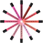 SHANY The Wanted Ones - 12 Piece Lip Gloss Set with Aloe Vera and Vitamin E