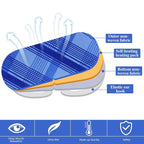 Steam Eye Mask for Dry Eyes 10-Pack SPA Warm Eye Compress Patented Self-Heating Core for Soothing Eye Fatigue, Dark Circle, Puffiness, Stress Relief (Unscented)